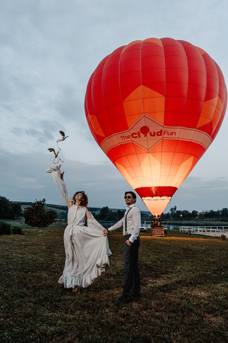 Ședință foto la Raiul Cailor – balon, cai și momente de poveste