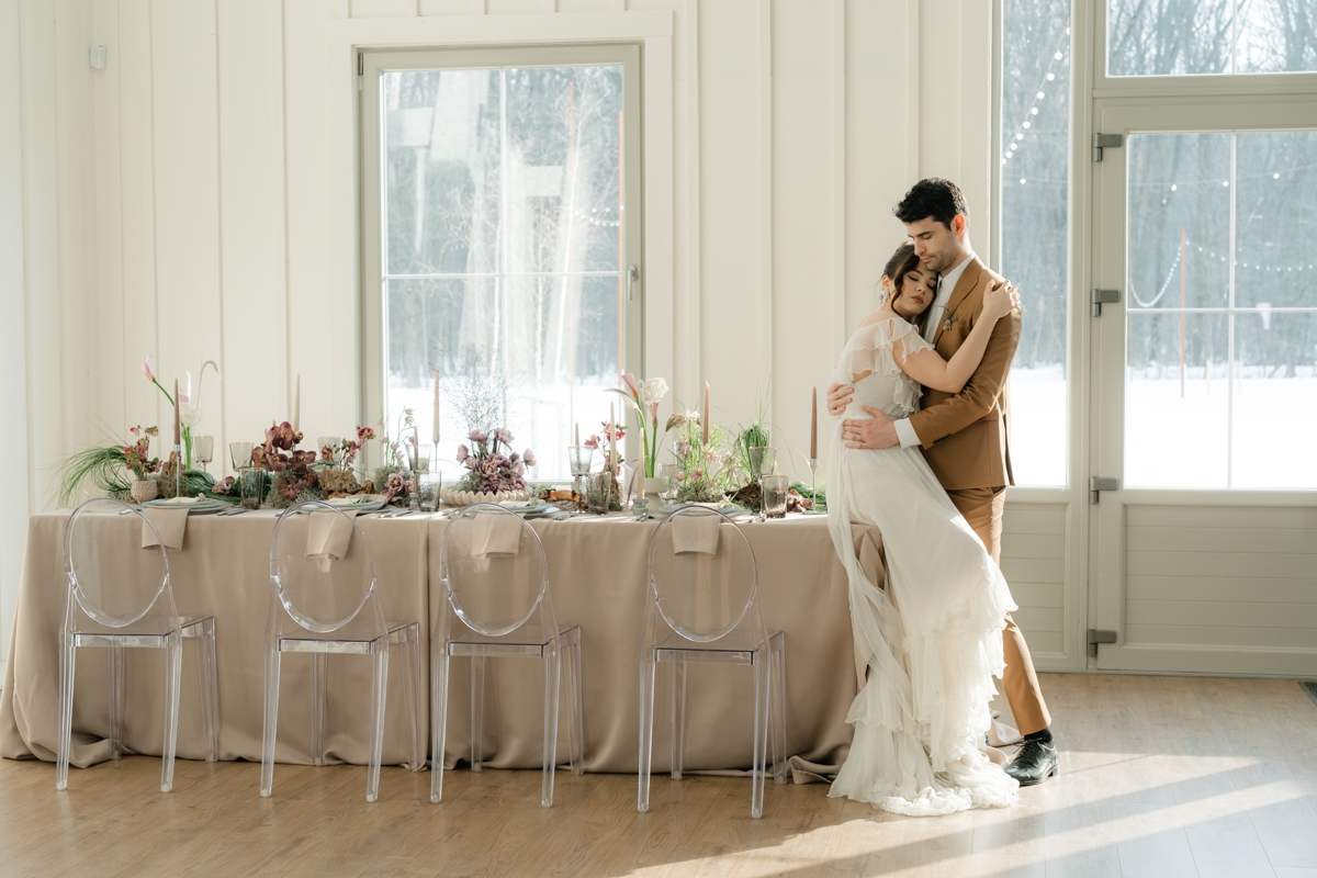 Sedinta stilizata de nunta (styled shoot) la The White Manor