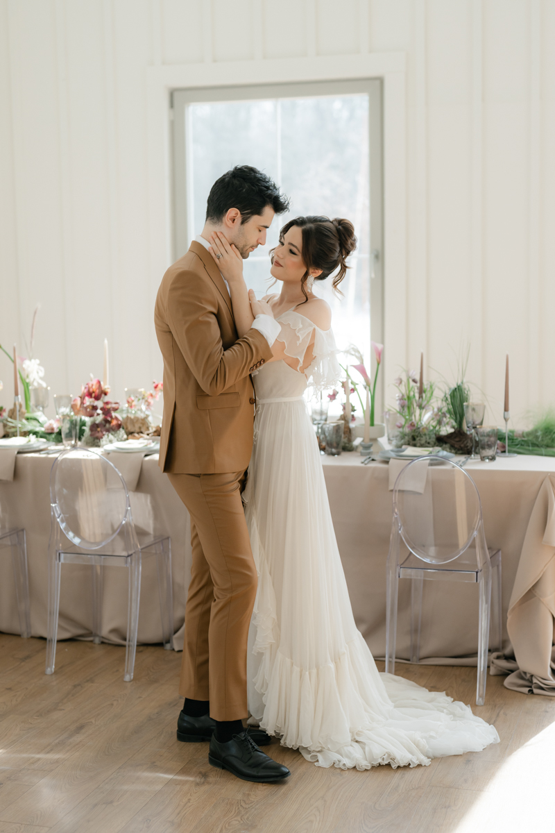 Sedinta stilizata de nunta (styled shoot) la The White Manor